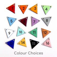 Enamel colour choices available
